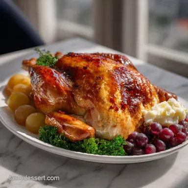 Classic Thanksgiving Recipe for a Heartwarming Feast with Herb Roasted Recipe Card