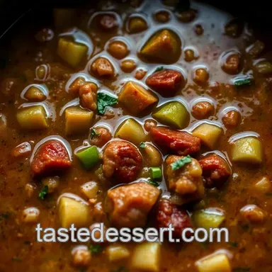 Herbaceous & Hearty Gluten Free Gumbo: A Taste of the Bayou Recipe Card