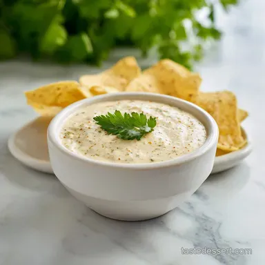 Chipotle Queso in 25 Minutes: A Creamy Homemade White Dip Recipe Card