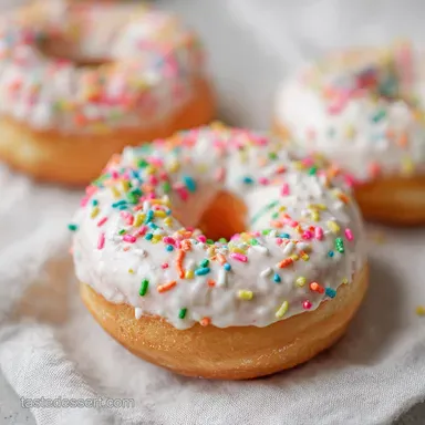 Homemade Donuts Recipe with Cloud-Like Crumb in 150 Minutes Recipe Card