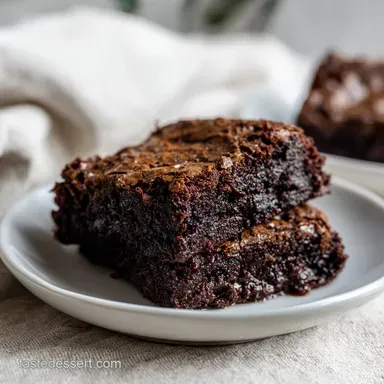 Fudgy Brookie Recipe: Decadent Brownie and Cookie Bars Recipe Card