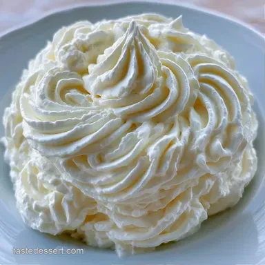 Homemade Whipped Cream Dessert: Silky Recipe Card