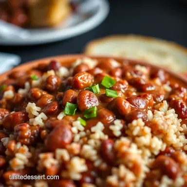 Popeyes Red Beans & Rice: Creole Comfort Food at Home! Recipe Card