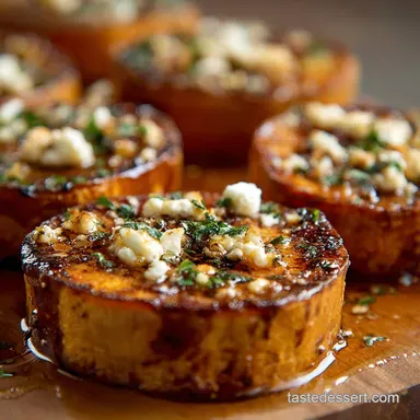 Honey Feta Sweet Potato Rounds The Ultimate Thanksgiving Side Dish Recipe Card