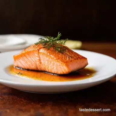 Honey Garlic Salmon My Pin on Dinner Then Dessert Secret 30 Min Recipe Card
