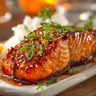 Honey Sriracha Salmon: The Best Quick Baked Glaze Recipe Recipe Card