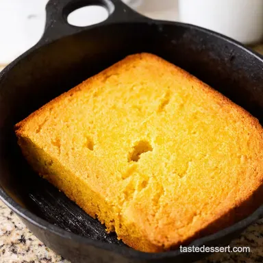 Best Cornbread Pan Recipe HoneyButtered Skillet Perfection Recipe Card