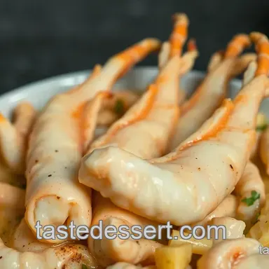 Delicious Surimi Snow Crab Legs with Garlic Butter Sauce Recipe