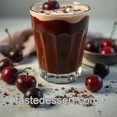 Indulgent Chocolate Cherry Baileys Drinks: A Cozy Delight Recipe Card