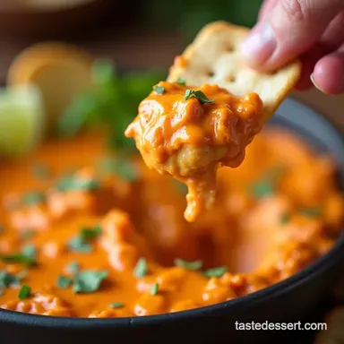 Best Instant Pot Buffalo Chicken Dip Cluck Yeah Easy Recipe Card
