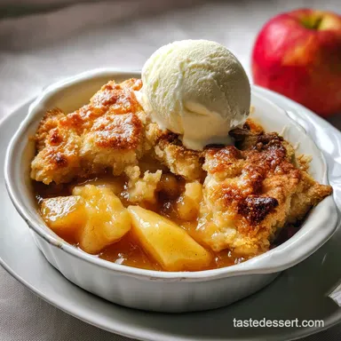 Apple Cobbler: Crispy Baked One-Pot Recipe
