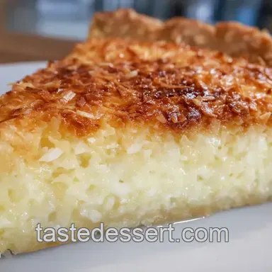 Coconut Custard Pie Recipe: Island Vibes in Every Slice!