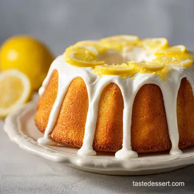 Italian Lemon Cream Cake Recipe in 55 Minutes Recipe Card