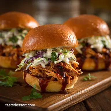 Jack and Coke BBQ Pulled Chicken Sliders Recipe