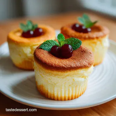 Japanese Cotton Cheesecake Cupcakes Recipe: Fluffy Mini Treats