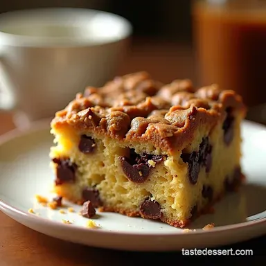 Java Jolt Chocolate Chip Coffee Cake My Easy Recipe Recipe Card