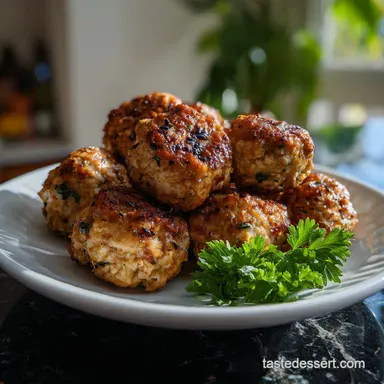 Chicken Meatballs: Juicy & Savory Baked Recipe