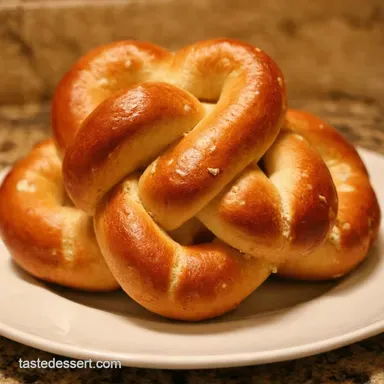 Knot Your Average Pretzels Soft Homemade Pretzel Recipe Recipe Card