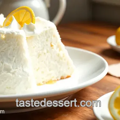 Easy Lemon Pie Filling and Angel Food Cake Dessert: My Family' s Favorite