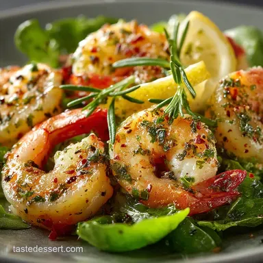 The Best Bright Easy LemonHerb Shrimp Salad Recipe Recipe Card