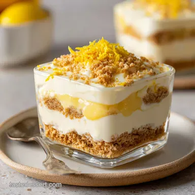 Lemon Icebox Cake with Condensed Milk Recipe Card