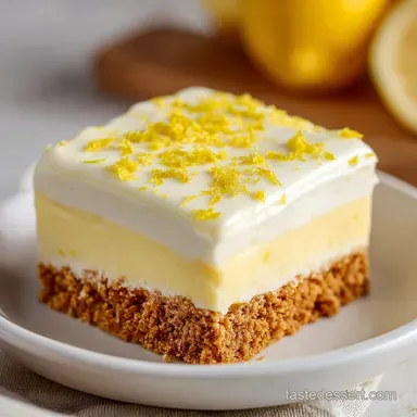 Lemon Icebox Cake with Condensed Milk