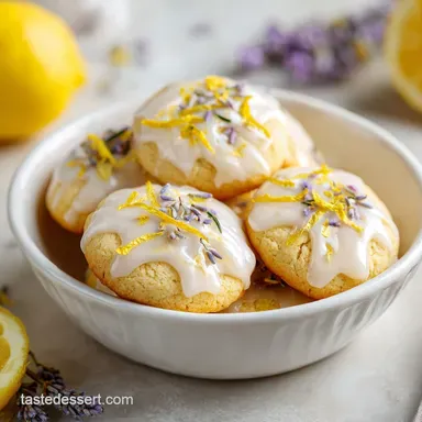 Lemon Lavender Thumbprint Cookies: Tender 40 Minute Bake Recipe Card