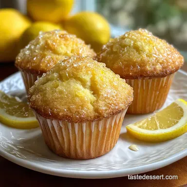 Lemon Muffins in 35 Minutes Recipe Card