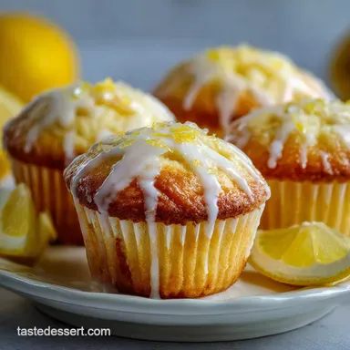 Lemon Muffins in 35 Minutes