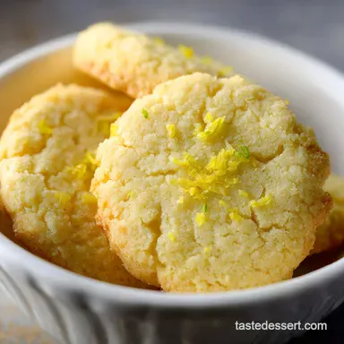 Lemon Shortbread Cookies: Shatter-Crisp Recipe Card