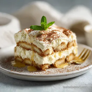 Limoncello Tiramisu in 25 Minutes - Creamy Citrus Mascarpone