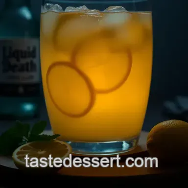Refreshing Liquid Death Sparkling Lemonade Elixir: Is Liquid Death Good for You? Recipe Card