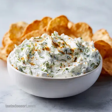 Loaded Ranch Dip with Cheddar in 10 Minutes Recipe Card
