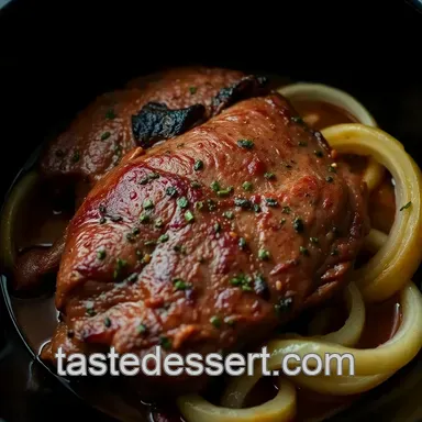 London Broil Bliss: Slow Cooker Perfection presentation
