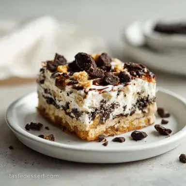 Oreo Layer Bars with Condensed Milk in 40 Minutes Recipe Card