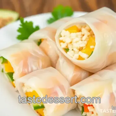 How to Make Coconut Mango Rice Paper Rolls Fast: 5 Delicious Tips!