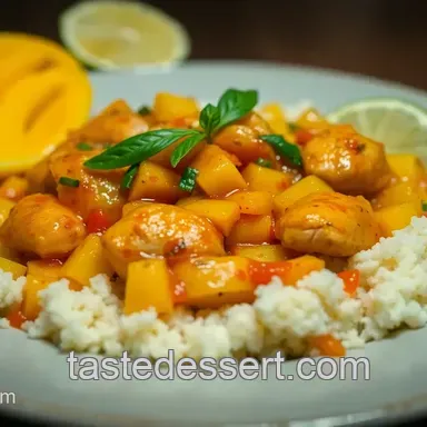 Delicious Mango Habanero Glazed Chicken: A Tropical Delight!