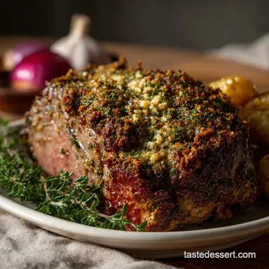 New Years Dinner: Reverse-Sear Roast Recipe Card