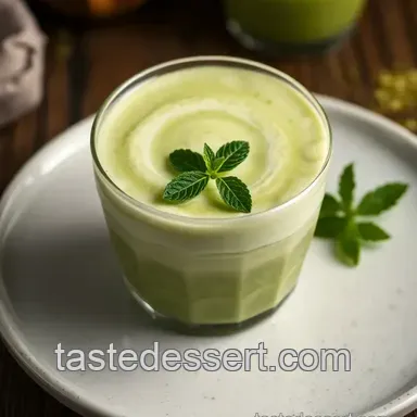 Easy Matcha Cold Foam Delight: A Creamy, Refreshing Topping for Drinks Recipe Card