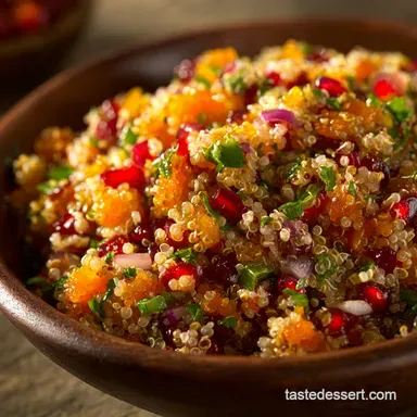 Mediterranean Quinoa Salad: Easy, vibrant, and perfect for meal prep. Recipe Card