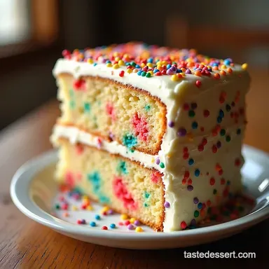 Best Funfetti Cake Recipe From Scratch Moist Fluffy Recipe Card