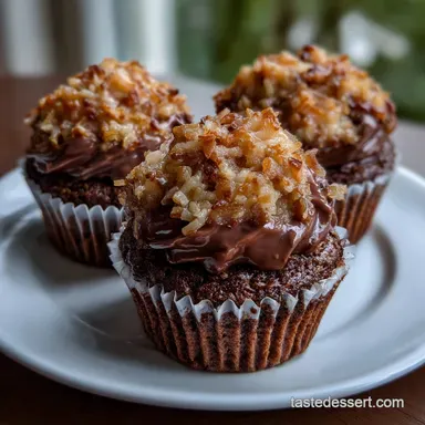 German Chocolate Cupcakes A Taste of: Ultimate Moist Recipe