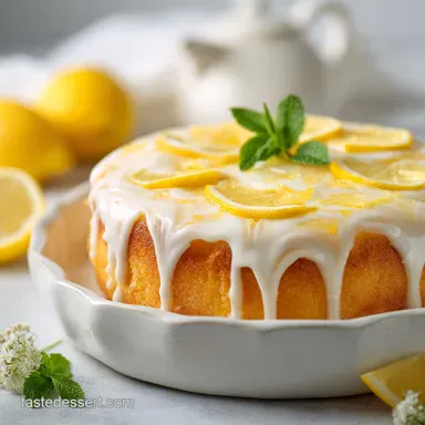 Moist Lemon Earthquake Cake Recipe in 55 Minutes Recipe Card