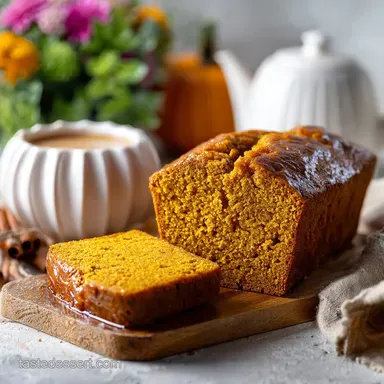 Pumpkin Bread Recipe: Moist & Spiced for Fall Recipe Card