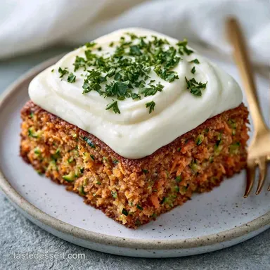 Zucchini Carrot Cake in 55 Minutes Tender Recipe Card