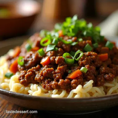 Mongolian Ground Beef Skip Takeout Make it BETTER Recipe Card