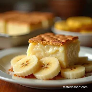 Nans NotSoSecret banana pudding vanilla wafer dessert Recipe Card
