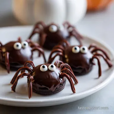 No Bake Halloween Treat with Chocolate: Party-Ready Crisp Recipe Card