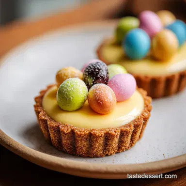 No Bake Easter Dessert with Mini Eggs in 4 Hours Recipe Card