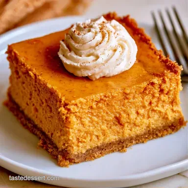 No Bake Pumpkin Cheesecake Bars: Creamy Recipe Card